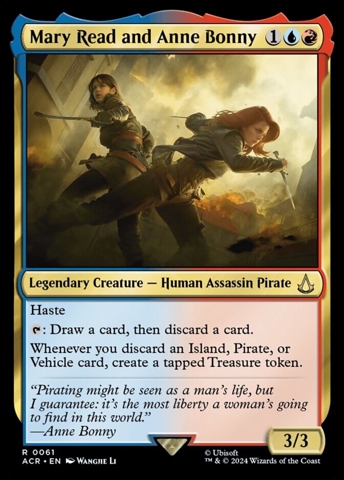 Mary Read and Anne Bonny - Foil