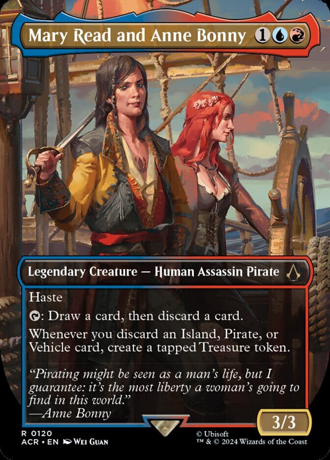 Mary Read and Anne Bonny - Borderless