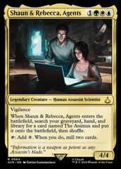 Shaun & Rebecca, Agents - Universes Beyond: Assassin's Creed