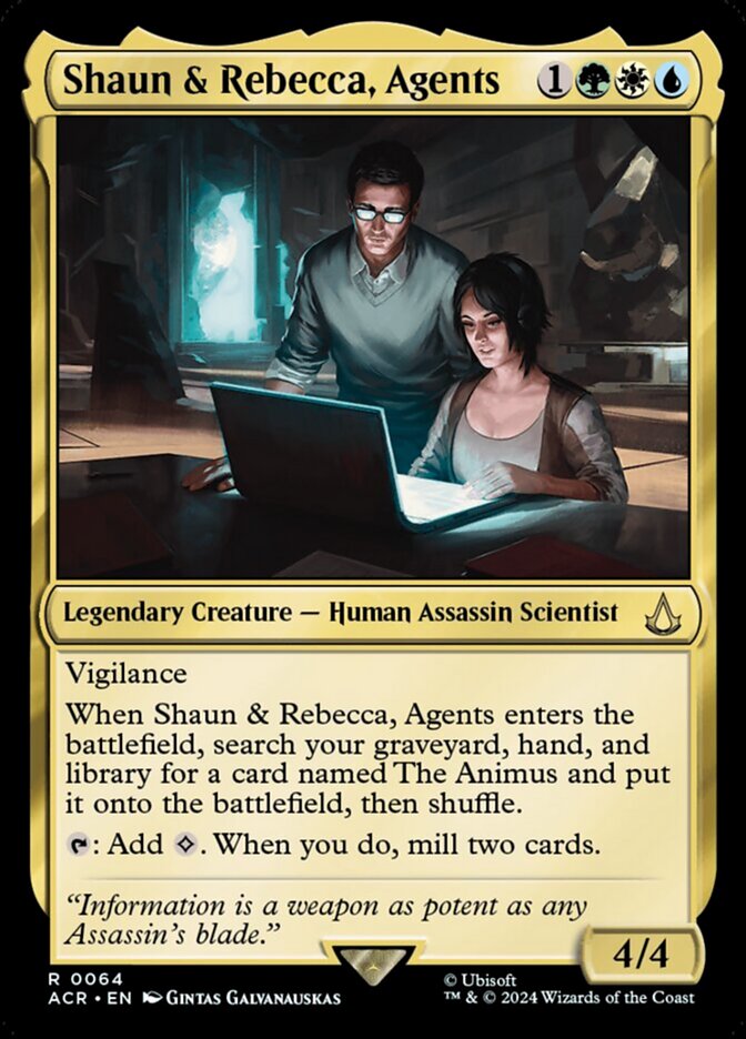 Shaun & Rebecca, Agents - Foil