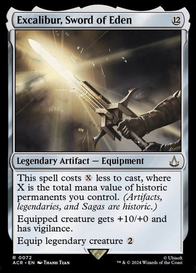 Excalibur, Sword of Eden - Foil