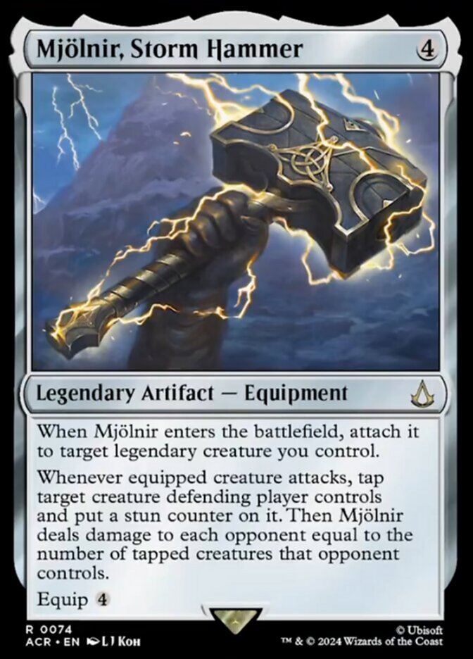 Mjolnir, Storm Hammer - Foil