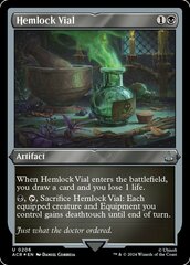 Hemlock Vial (0206) - Foil Etched