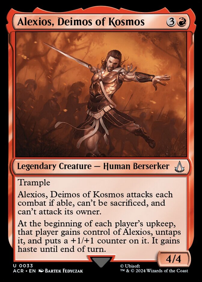 Alexios, Deimos of Kosmos - Foil