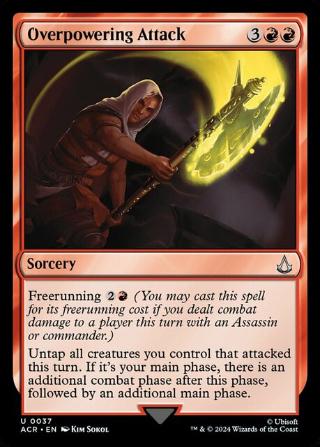 Overpowering attack - Foil