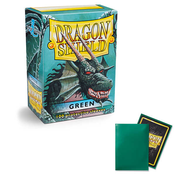 Dragon Shield Sleeves: Standard- Classic Green