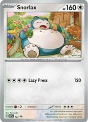 Snorlax - SVP122 - SVP Black Star Promos