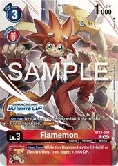 Flamemon - BT12-009 (Ultimate Cup 2024) - Foil