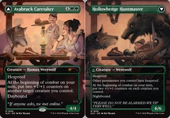 Avabruck Caretaker // Hollowhenge Huntmaster (1608) Secret Lair - Foil - Borderless