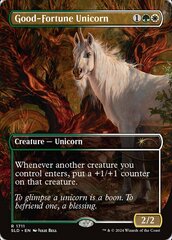 Good-Fortune Unicorn (1711) - Rainbow Foil