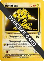 Electabuzz - 1/9 - Best of Game Promo - Oversized Promo