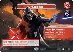 Kylo Ren - Rash and Deadly - Showcase - Foil