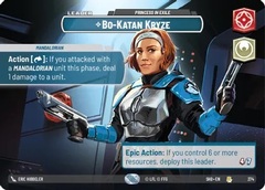 Bo-Katan Kryze - Princess in Exile - Showcase - Foil