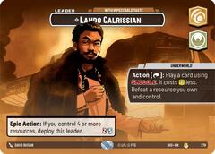 Lando Calrissian - With Impeccable Taste - Showcase - Foil