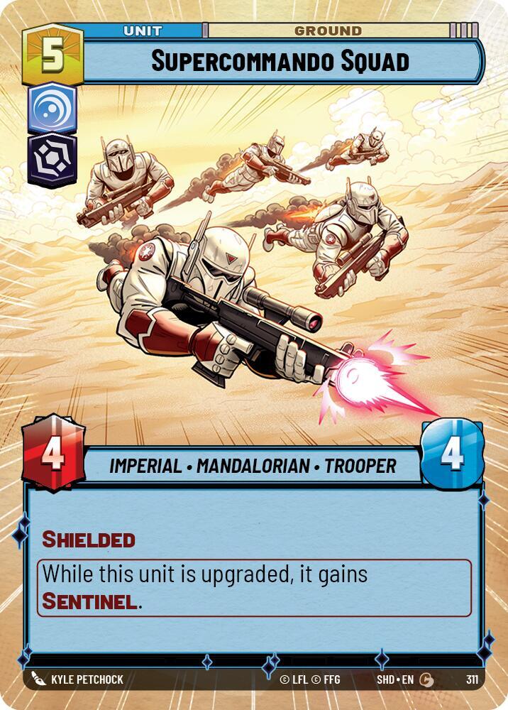 Supercommando Squad - Hyperspace - Foil