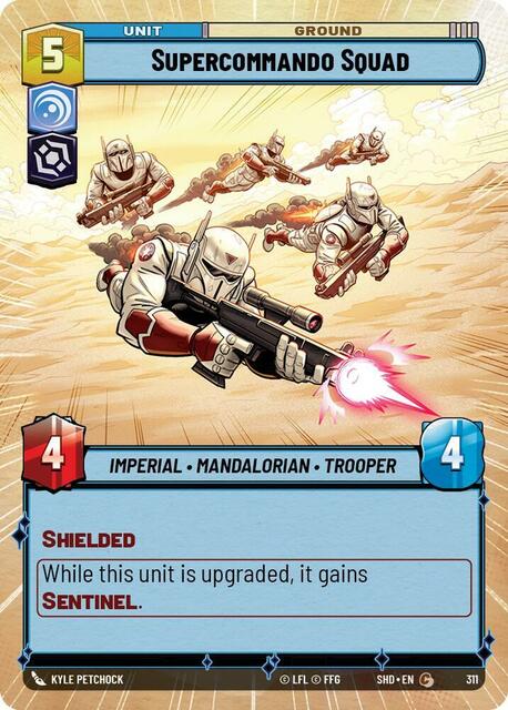 Supercommando Squad - Hyperspace - Foil