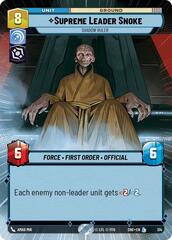 Supreme Leader Snoke - Shadow Ruler - Hyperspace - Foil