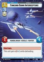 Concord Dawn Interceptors - Hyperspace - Foil