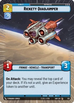 Rickety Quadjumper - Hyperspace - Foil