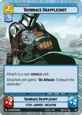 Vambrace Grappleshot - Hyperspace - Foil