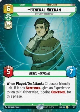 General Rieekan - Defensive Strategist - Hyperspace - Foil