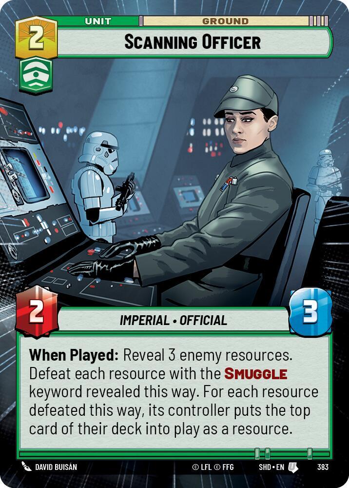 Scanning Officer - Hyperspace - Foil