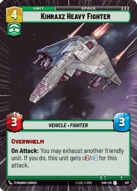 Kihraxz Heavy Fighter - Hyperspace