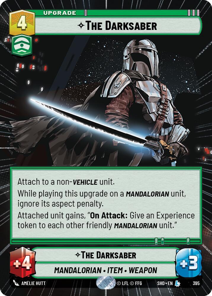 The Darksaber - Hyperspace - Foil