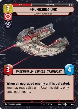 Punishing One - Dengars Jumpmaster - Hyperspace