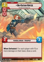 Bo-Katan Kryze - Fighting For Mandalore - Hyperspace - Foil