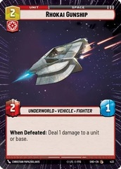 Rhokai Gunship - Hyperspace - Foil