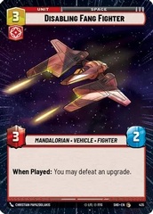 Disabling Fang Fighter - Hyperspace