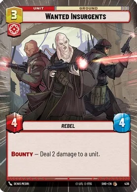 Wanted Insurgents - Hyperspace - Foil