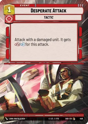 Desperate Attack - Hyperspace - Foil