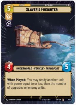 Slavers Freighter - Hyperspace