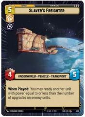 Slaver's Freighter - Hyperspace