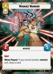 Wookiee Warrior - Hyperspace - Foil