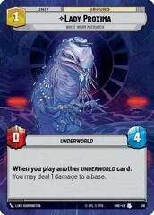 Lady Proxima - White Worm Matriarch - Hyperspace - Foil