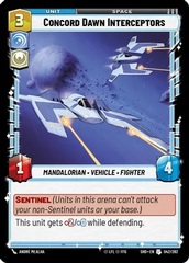 Concord Dawn Interceptors - Foil