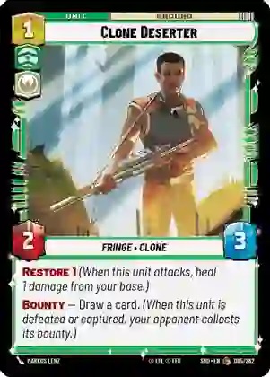 Clone Deserter - Foil