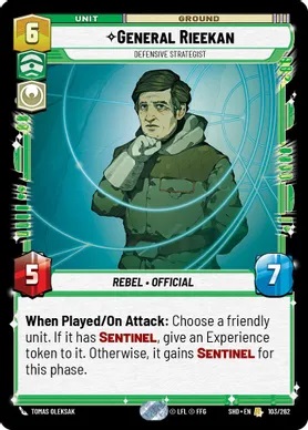 General Rieekan - Defensive Strategist - Foil