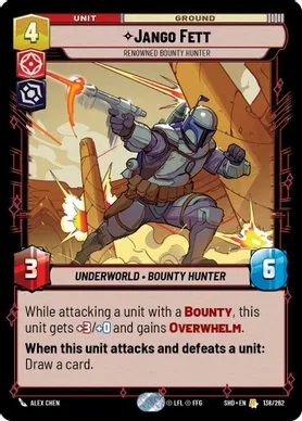 Jango Fett - Renowned Bounty Hunter - Foil