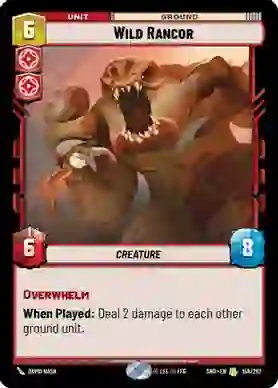 Wild Rancor - Foil