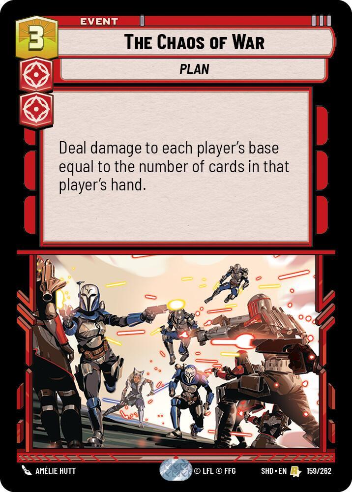 The Chaos of War - Foil