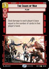 The Chaos of War - Foil