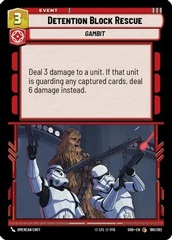 Detention Block Rescue - Foil