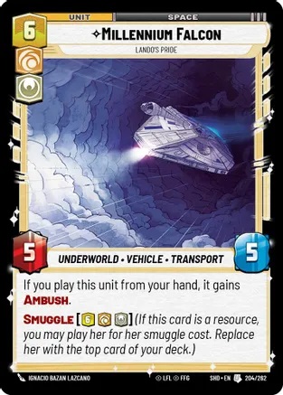 Millennium Falcon - Landos Pride - Foil