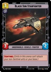 Black Sun Starfighter - Foil