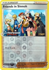 Friends in Sinnoh - 131/159 - Professor Program Promos (Staff) - Reverse Holo