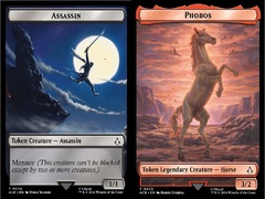 Assassin (0004) // Phobos (0005) Double-Sided Token - Foil